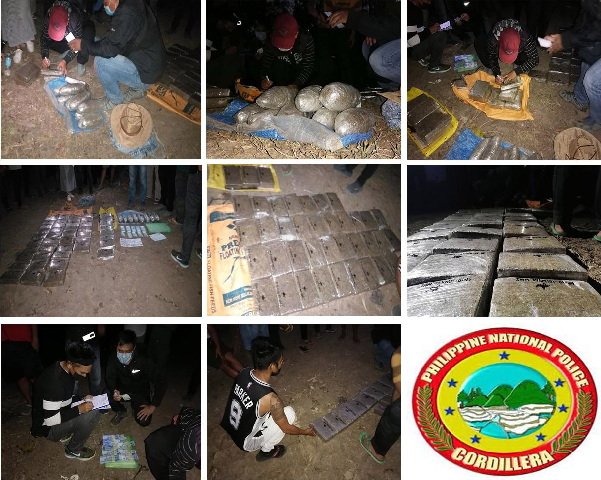 3 drug personalities busted; over 9.8 M worth of Marijuana seized and destroyed in separate drug operations in Kalinga