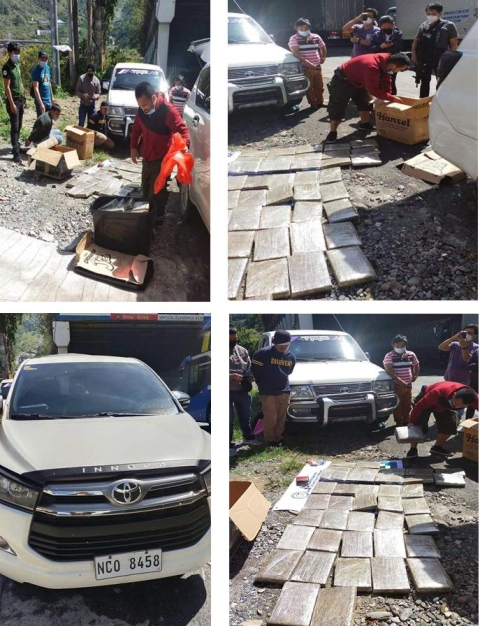 2 Drug personalities busted, P10.8M worth Marijuana seized