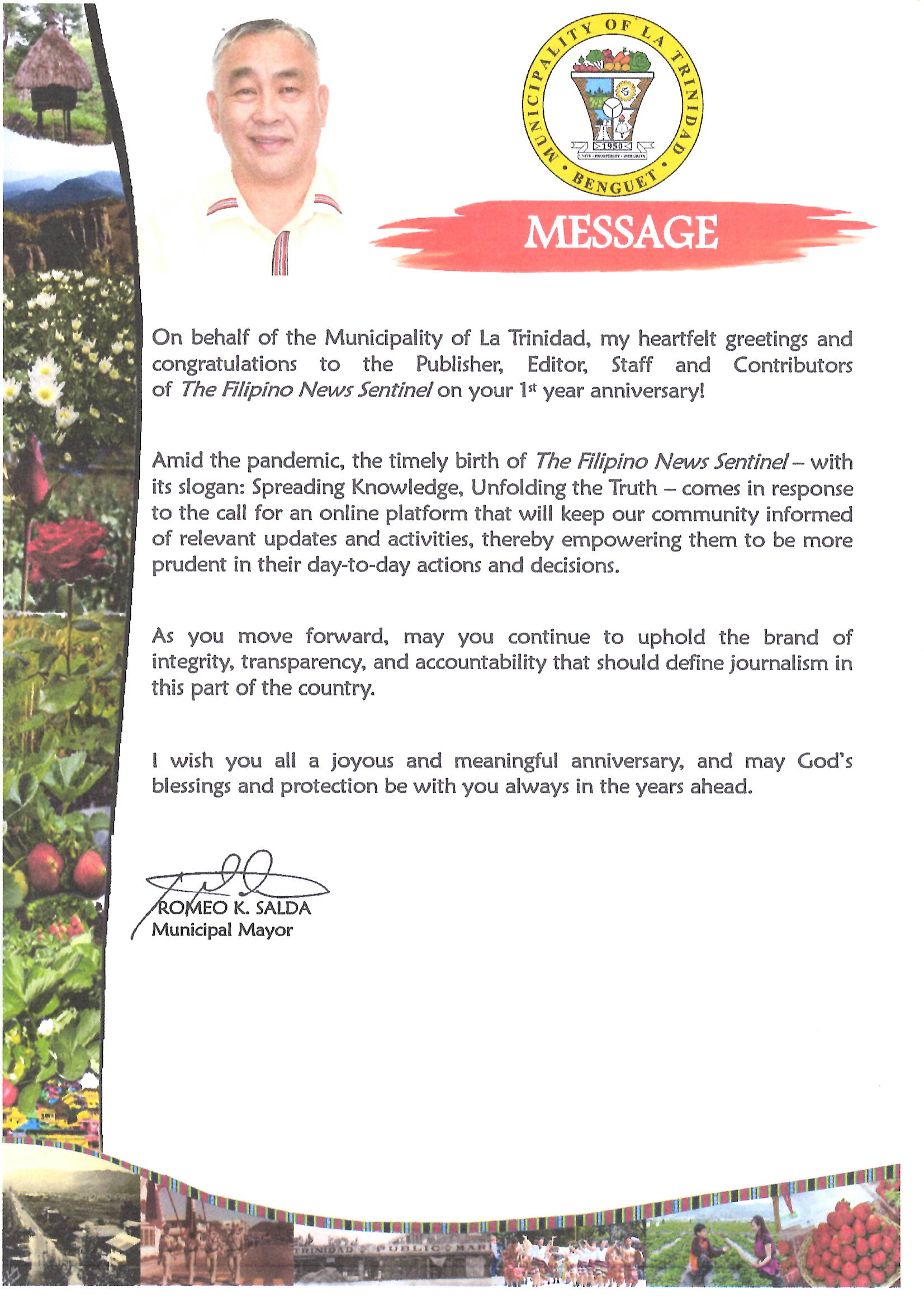 Filipino News Sentinel Spreading Knowledge Unfolding The Truth