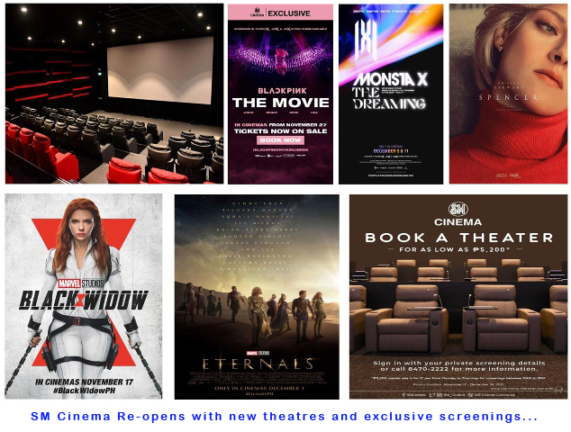 SM Cinema Re-opens with new theatres, exclusive screenings, and new ways to watch movies