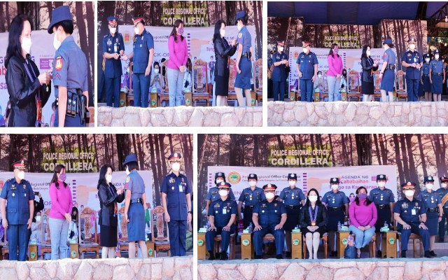 6 FEMALE COPS RECOGNIZED DURING WOMEN’S MONTH KICK-OFF CEREMONY