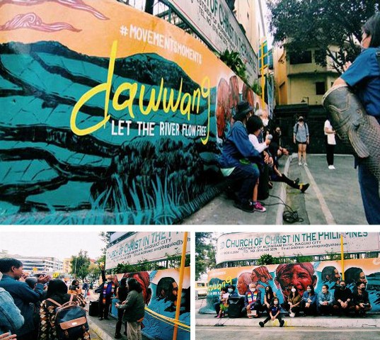 38th Peoples’ Cordillera Day: Launching of “DAWWANG: Let the River Flow Free” mural in Baguio City