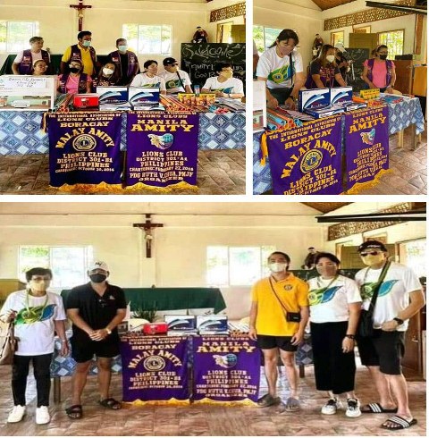 Manila Amity Lions Club led by PDG Ruth Chua PMJF Organizer