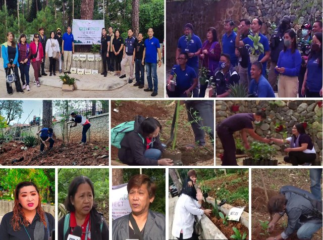 PTV Cordillera pinag ibayo lalo ang CSR sa pamamagitan ng isinagawang tree planting