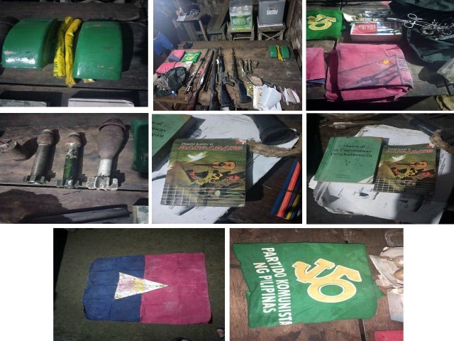 CTG Arms Cache discovered in Balbalan, Kalinga