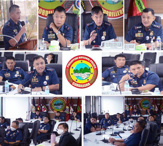 Regional Director’s Time with the Key Officers of Police Regional Office Cordillera