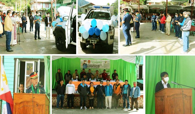 Sabangan MPS’ Blessing and Turnover Ceremony of a New Mobile Patrol Car