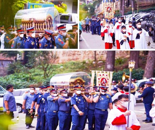 Pilgrim relics of St. Therese visited PROCOR