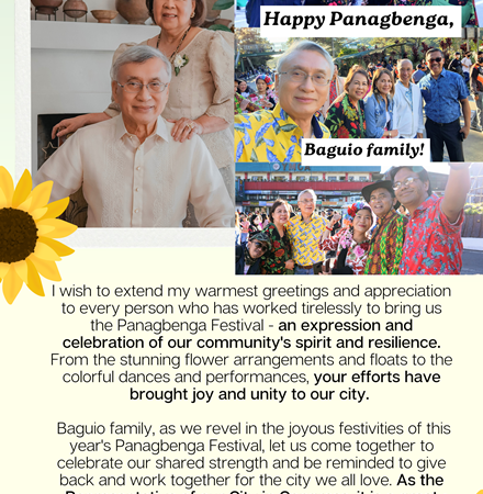 HAPPY PANAGBENGA 2023, Baguio Family!