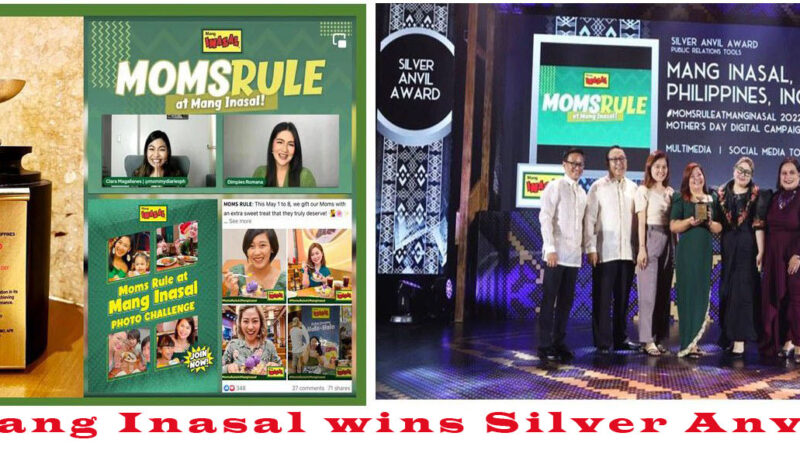 Mang Inasal wins Silver Anvil