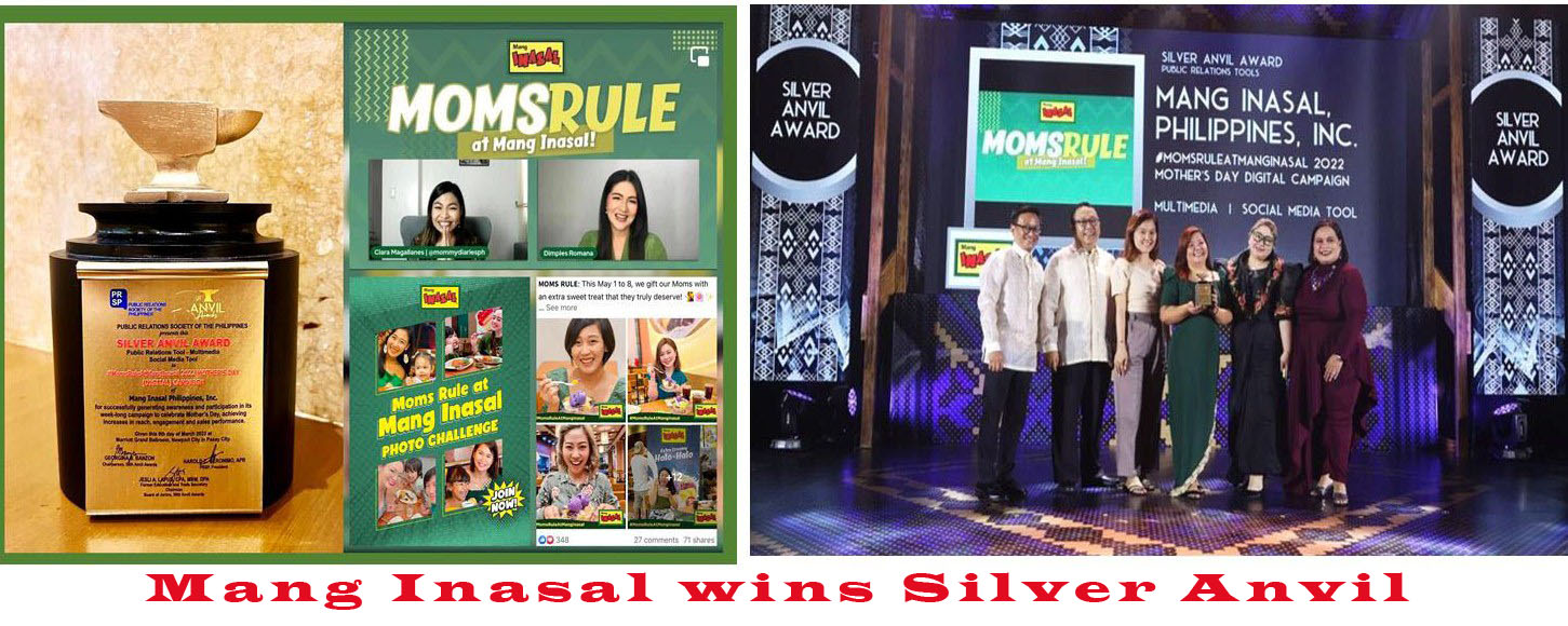 Mang Inasal wins Silver Anvil