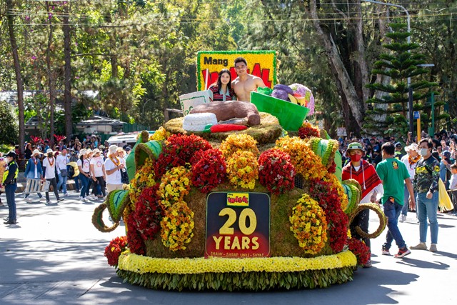 Mang Inasal float wins in Panagbenga Festival’s Grand Float Parade