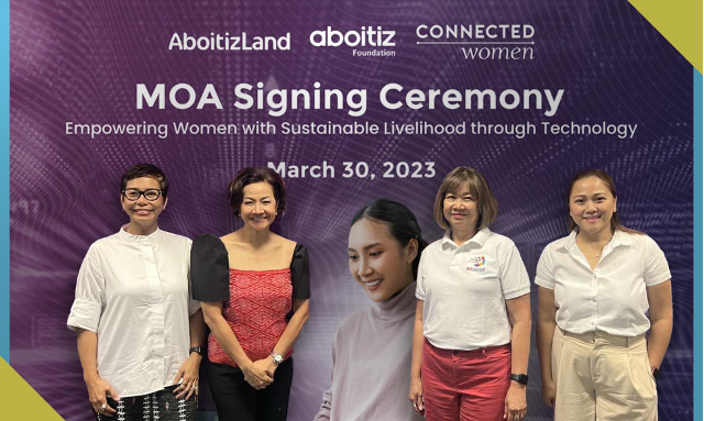 Aboitiz Land partners with Connected Women to empower Filipino women with a sustainable livelihood through technology