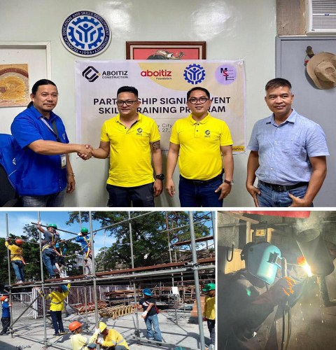 Aboitiz Construction partners with TESDA and Maces to train 25 future scaffolders in Bukidnon