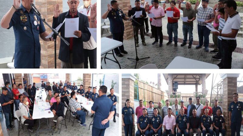 PNP Cordillera Press Corps oathtaking presided by PGEN AZURIN JR.