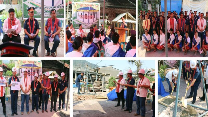 Mt. Province PPO Barracks groundbreaking ceremony