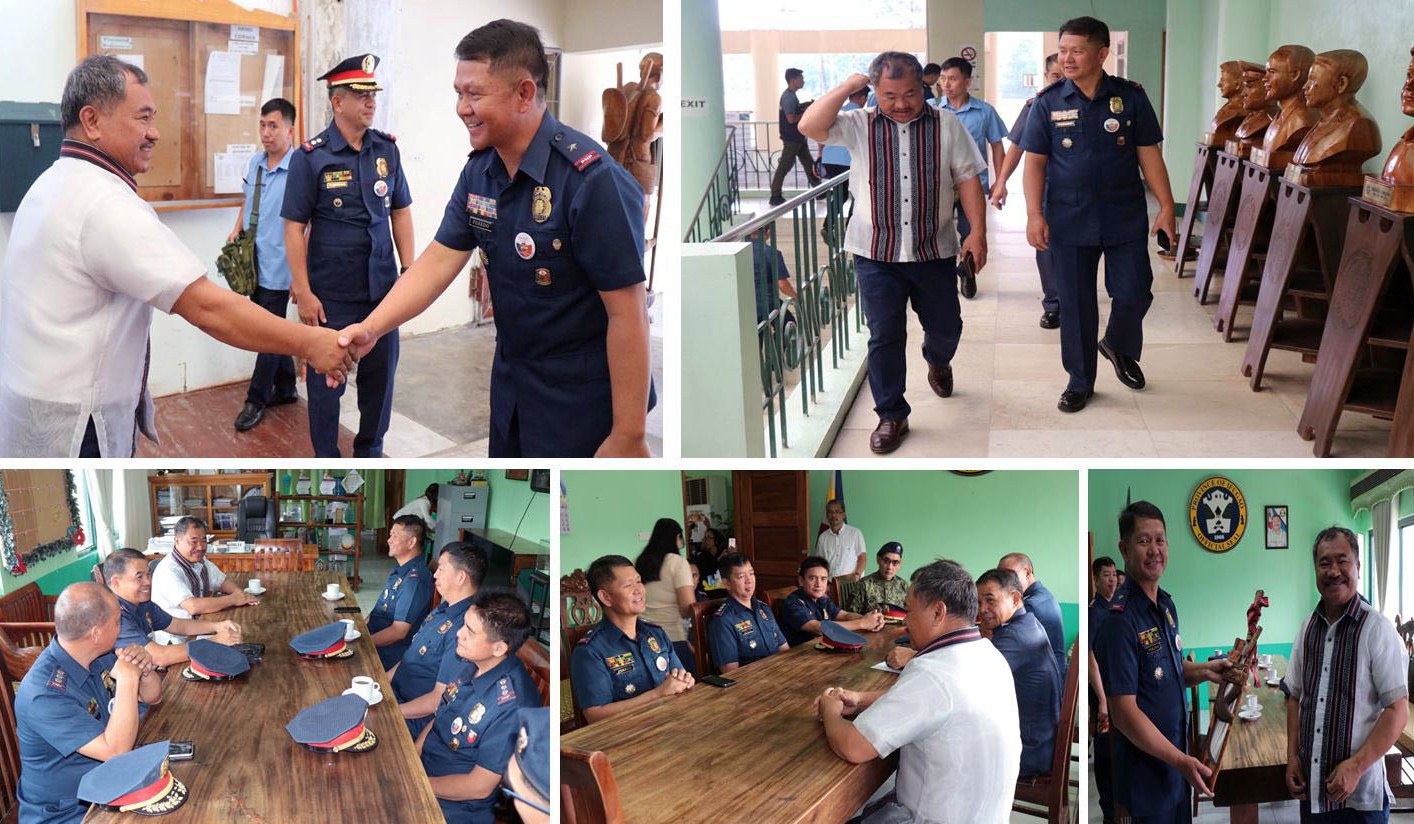 PROCOR RD PBGEN. PEREDO JR. paid a courtesy call to Gov. Dalipog of Lagawe, Ifugao