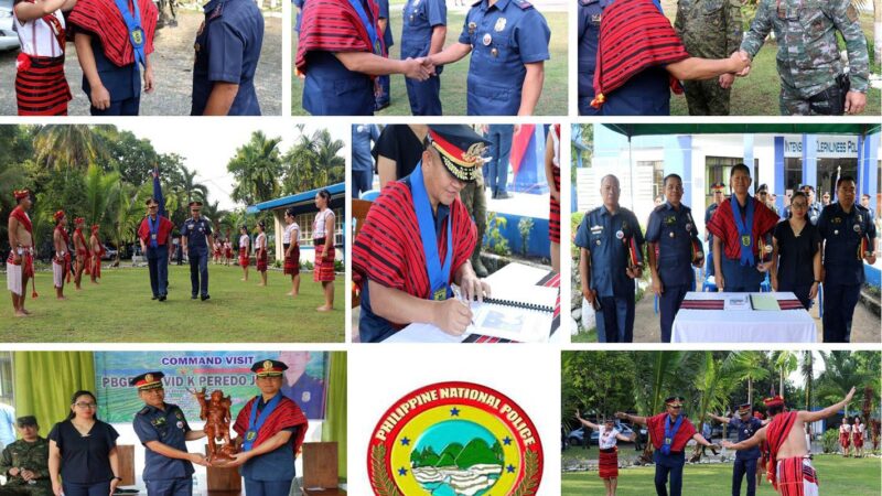 PROCOR TOP COP VISITS IFUGAO POLICE PROVINCIAL OFFICE