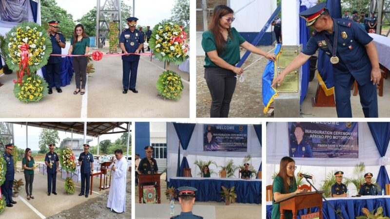 Blessing and Inauguration ceremony of Apayao Police Provincial Office