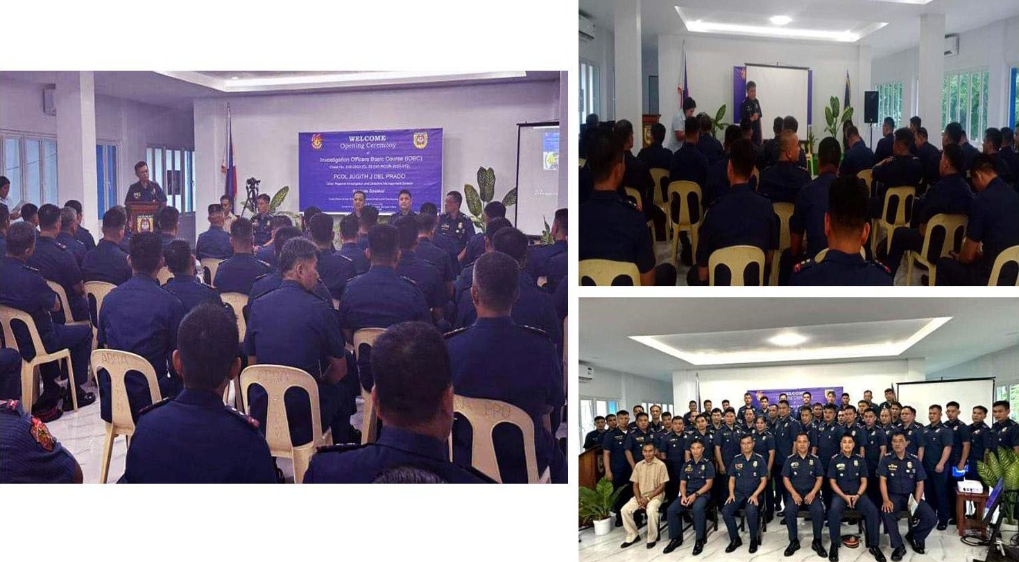 Fifty Police Commissioned Officers undergo the Investigation Officers Basic Course in Bangued, Abra