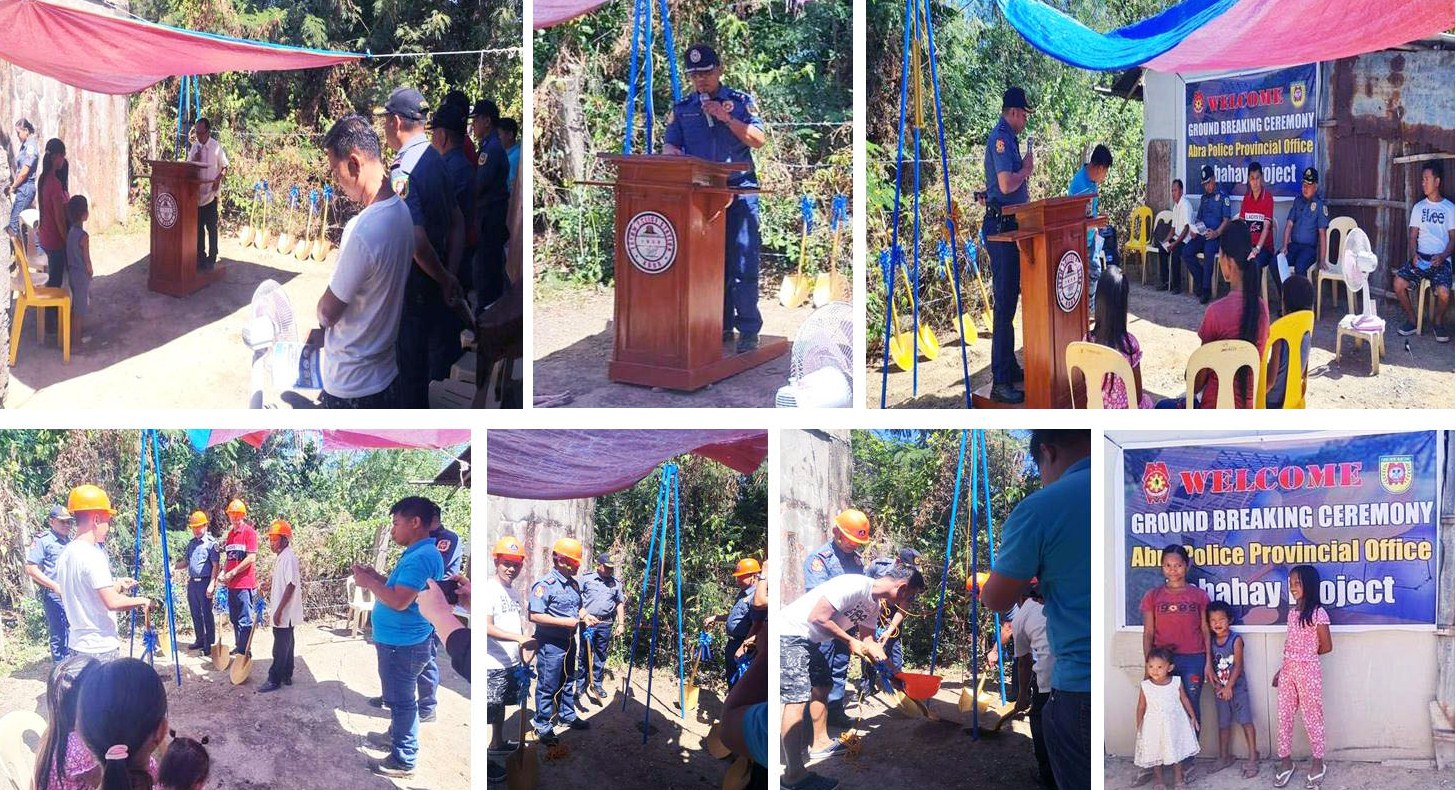 Groundbreaking of the ‘Pabahay Handog Program’ of Abra Police Provincial Office