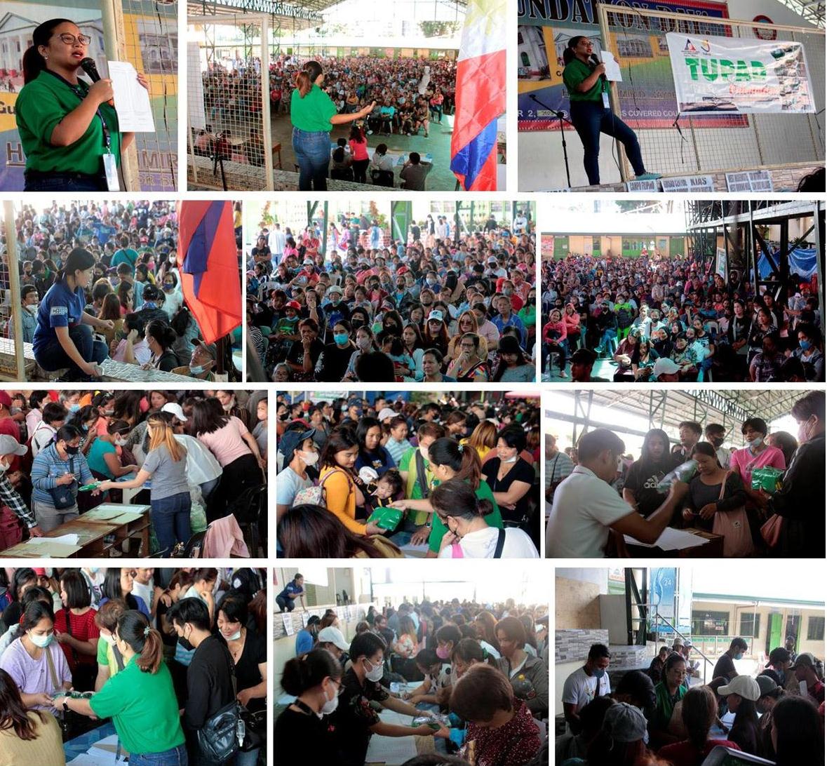 First-day TUPAD of DOLE in the orientation to 1000 beneficiaries