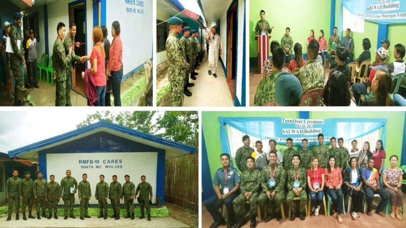 Turn-over and Blessing ceremony of Youth Center Salwad building in Malibcong, Abra