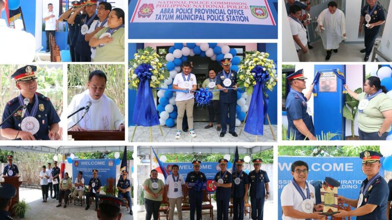 RD PEREDO JR. GRACE’S INAUGURATION OF THE NEW TAYUM MPS BUILDING