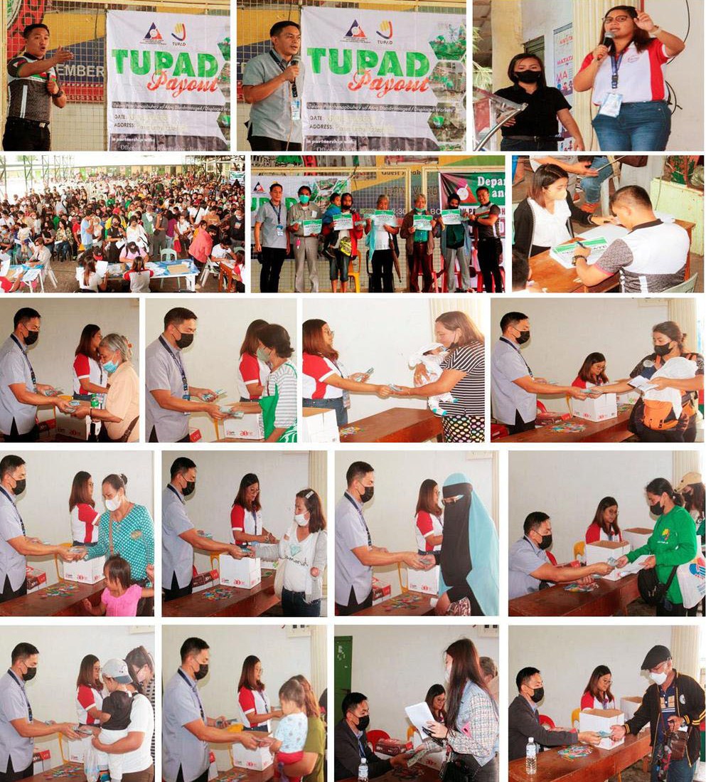 DOLE TUPAD payout to 1000 workers’ beneficiaries