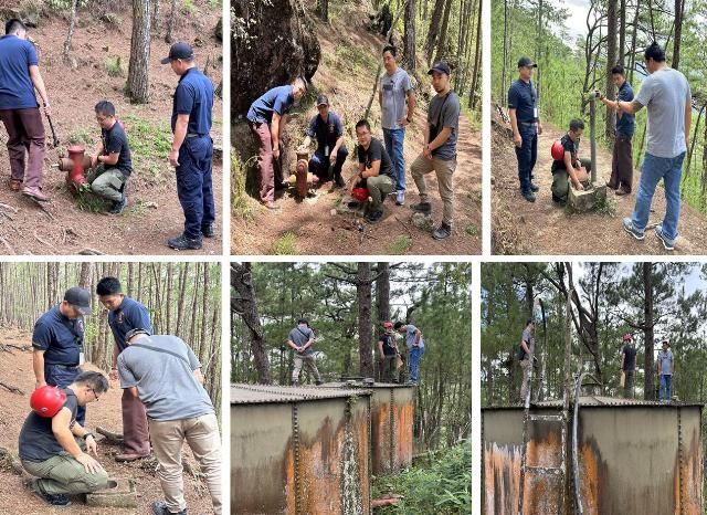 Fire Hydrants and Standpipes Inspection at the Camp John Hay Trails