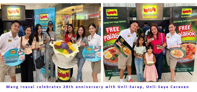 Mang Inasal celebrates 20th anniversary with Unli-Sarap, Unli-Saya Caravan