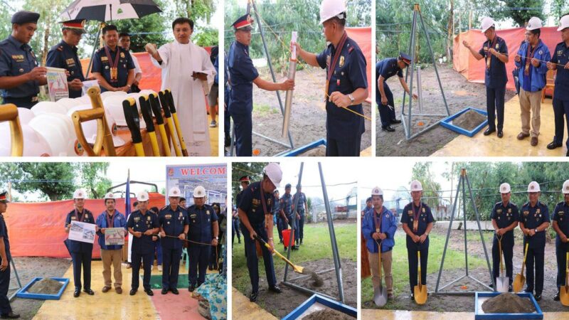 PROCOR TOP COP LEADS THE BLESSING AND GROUNDBREAKING CEREMONY IN BENGUET