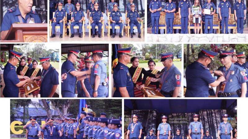 “SALAMAT KAPATID” HONORS 4 RETIRING PROCOR COPS