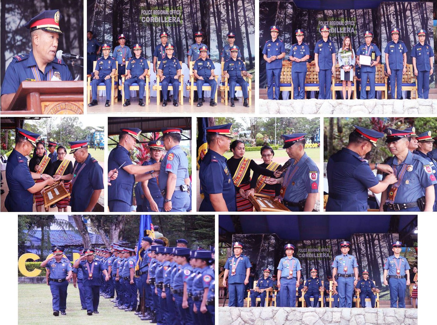 “SALAMAT KAPATID” HONORS 4 RETIRING PROCOR COPS