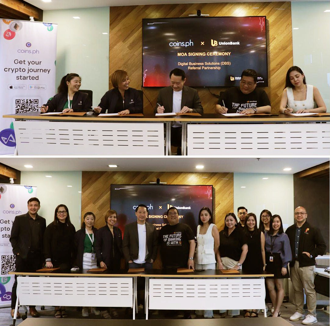 UnionBank, Coins.ph ink digital business solutions partnership to make crypto more accessible