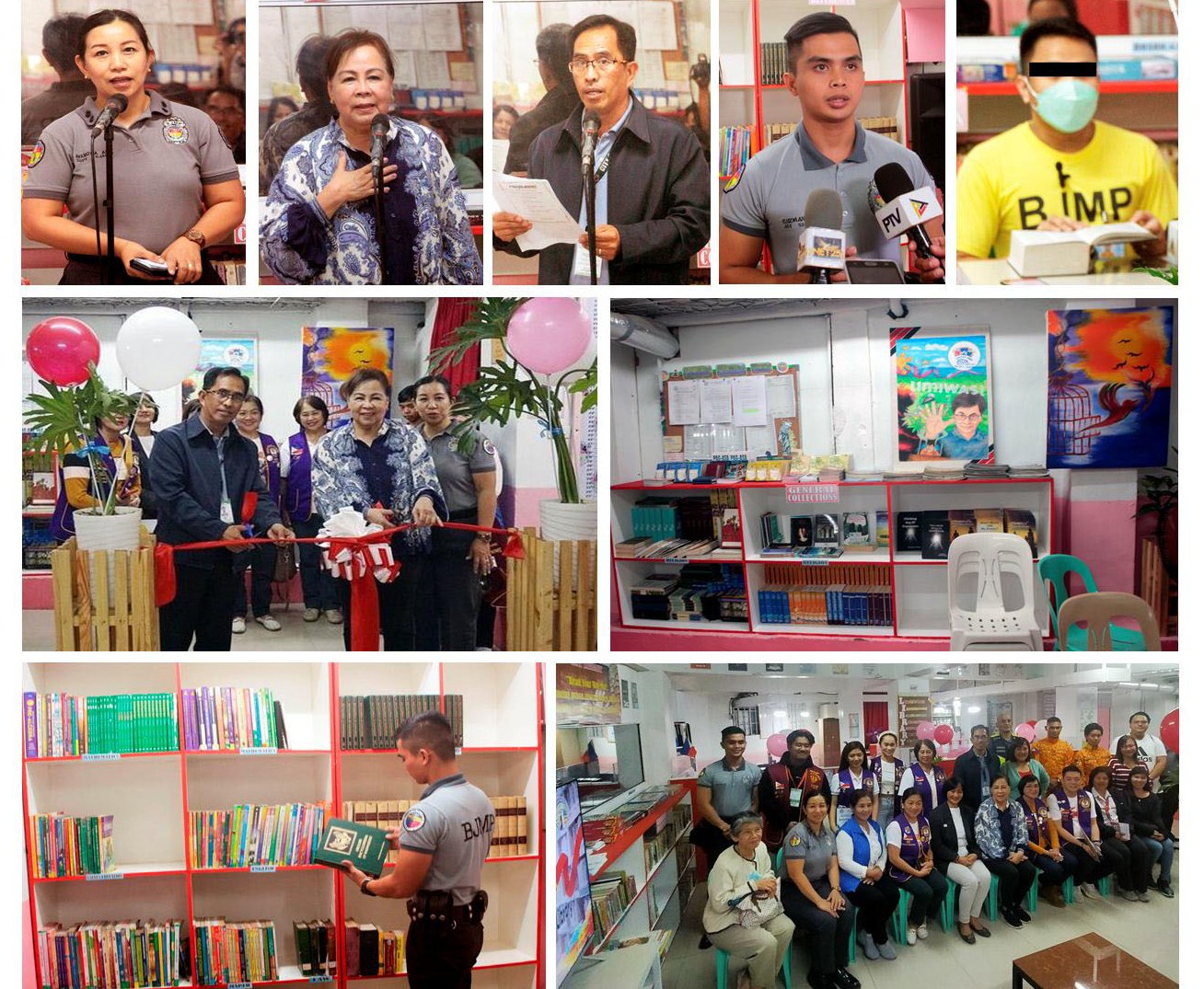 Bagong City Jail -Male Dormitory Library sa lungsod ng Baguio, pinasinayaan