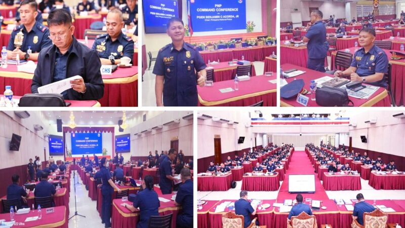 PRO COR RD PEREDO JR. attended the Command Conference in Camp Crame, Quezon City