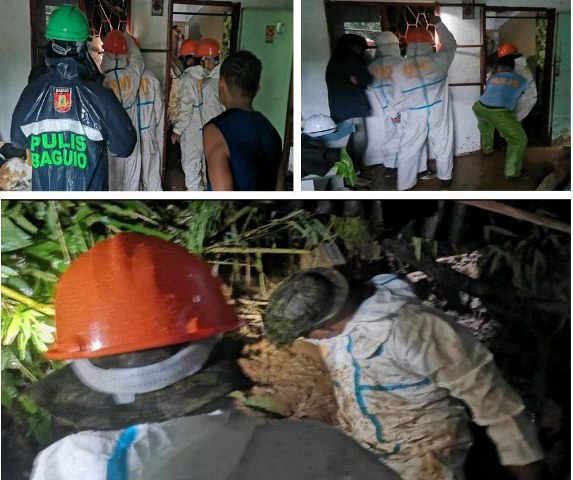 BAGUIO’s FINEST Search Mission for Victims of Bakakeng Landslide