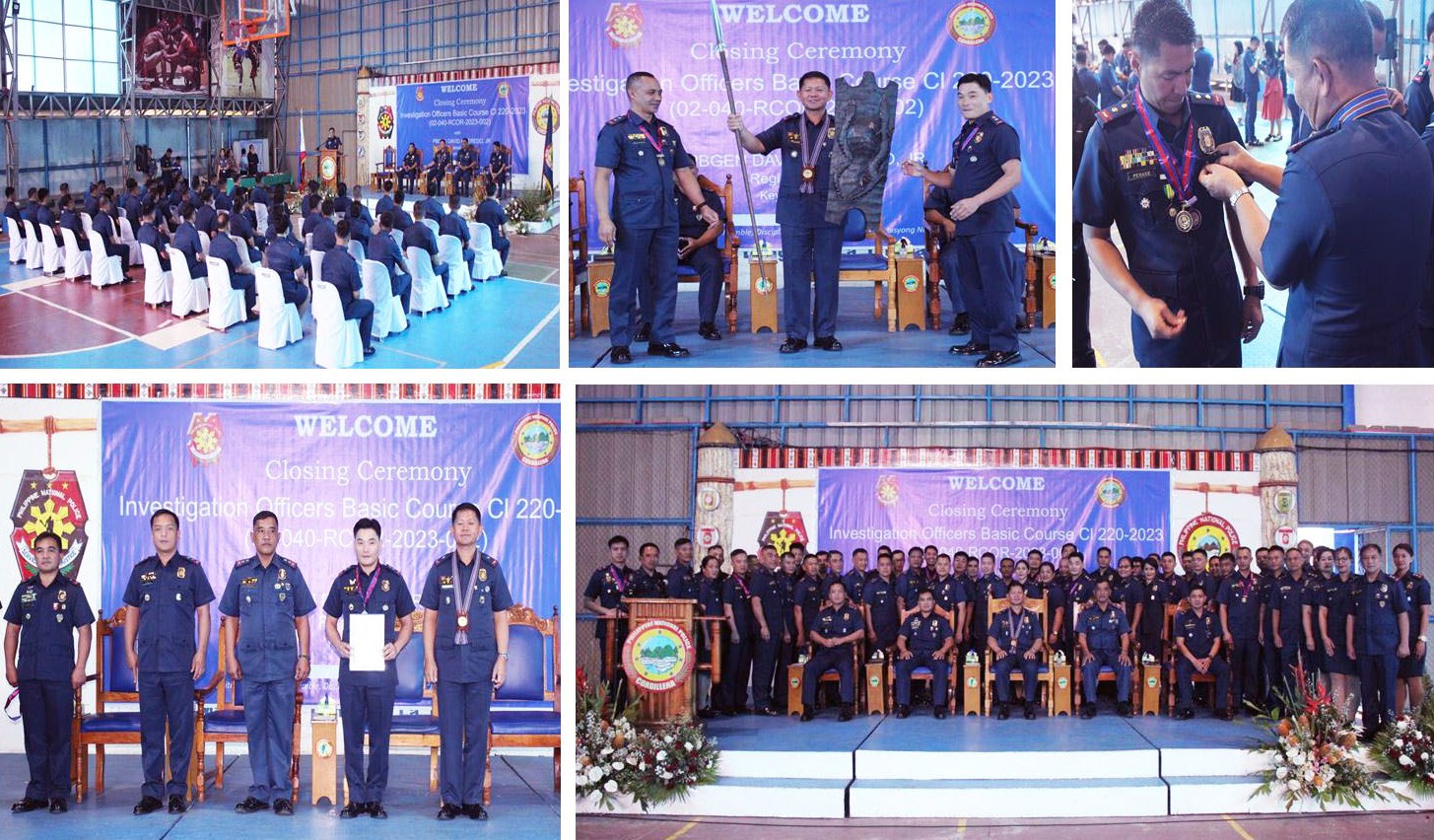 50 COMMISSIONED OFFICERS COMPLETED INVESTIGATION OFFICERS BASIC COURSE