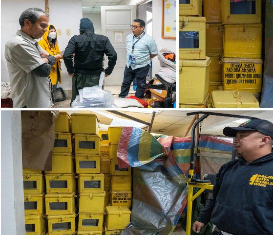 ELECTION BALLOT BOXES.