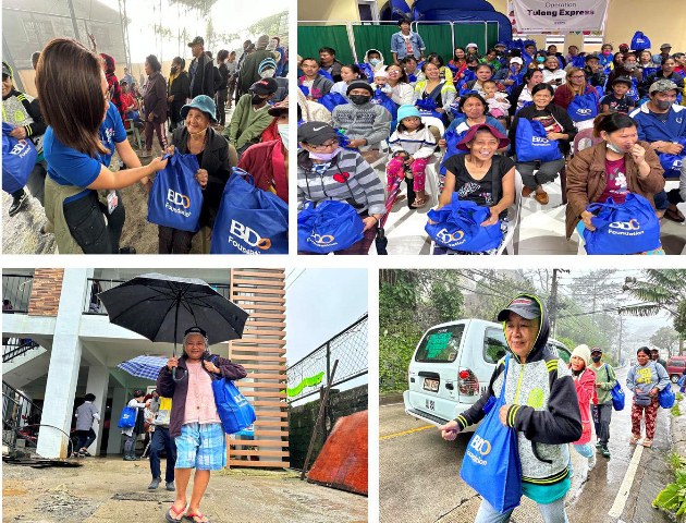 SM FOUNDATION OPERATION TULONG EXPRESS AIDS FAMILIES IN BAGUIO