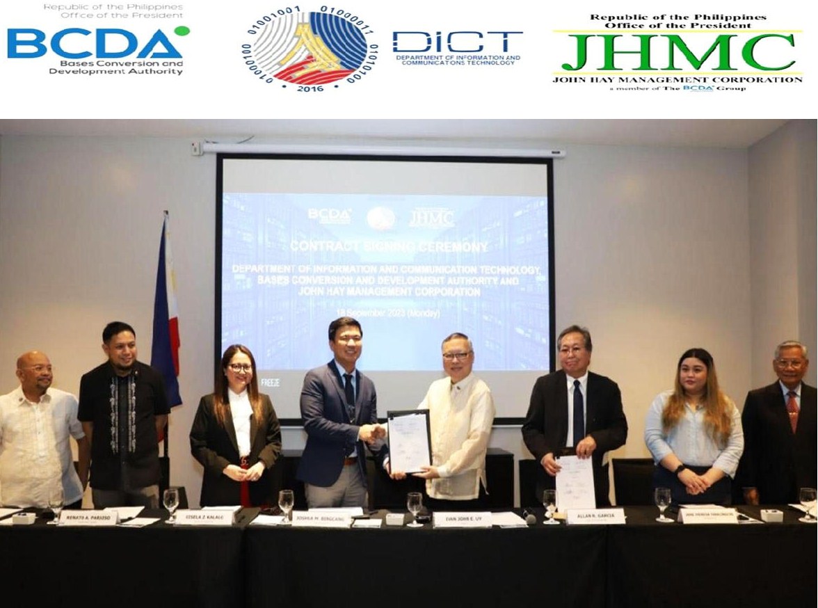 DICT partners with BCDA, and JHMC for the North Luzon Data Center