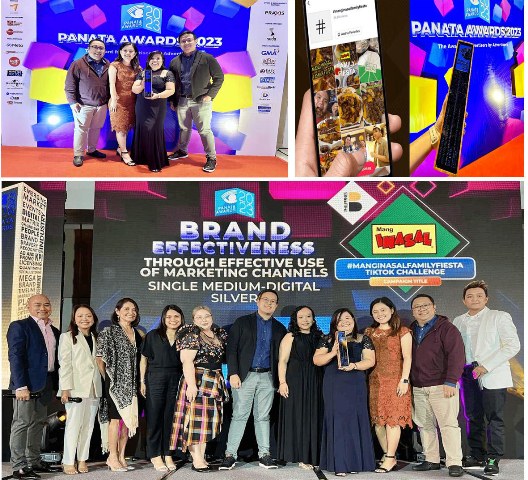 Mang Inasal wins Silver in PANAta Awards 2023