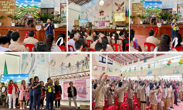 RPIO and WCPD PRO-Cordillera led the symposium in observance of National Crime Prevention Week at Our Lady of Mt. Carmel Montessori