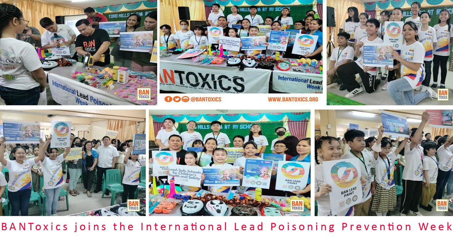 BAN Toxics joins the International Lead Poisoning Prevention Week of Action to End Childhood Lead Poisoning in PH