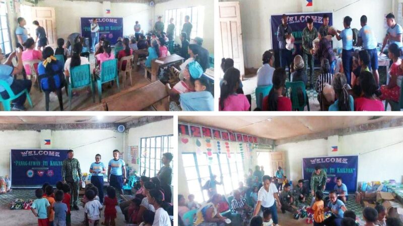 RMFB15 conducted gift-giving to daycare and selected residents in Tinglayan, Kalinga