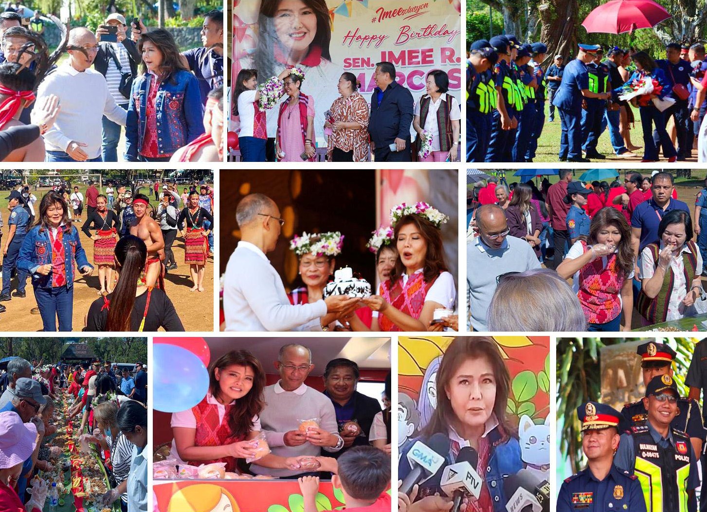 IMEE’s advance birthday celebration, held in Baguio City