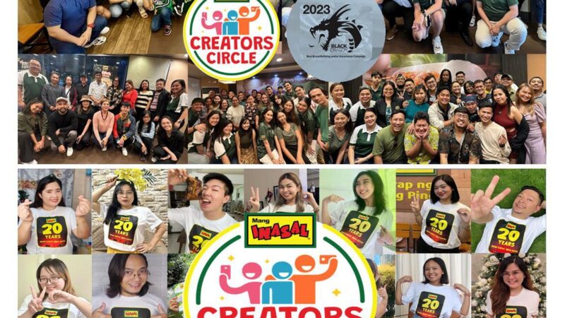 Mang Inasal Creators’ Circle wins in 2023 Dragons of Asia