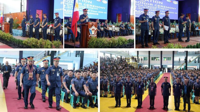 298 ROOKIE COPS SUCCESSFULLY COMPLETED THEIR FIELD TRAINING PROGRAM