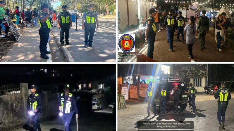 Baguio City Police Office Recorded Zero Crime During The Christmas Eve In The City